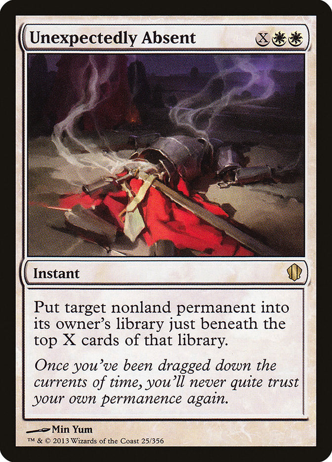 Unexpectedly Absent [Commander 2013] Magic: The Gathering