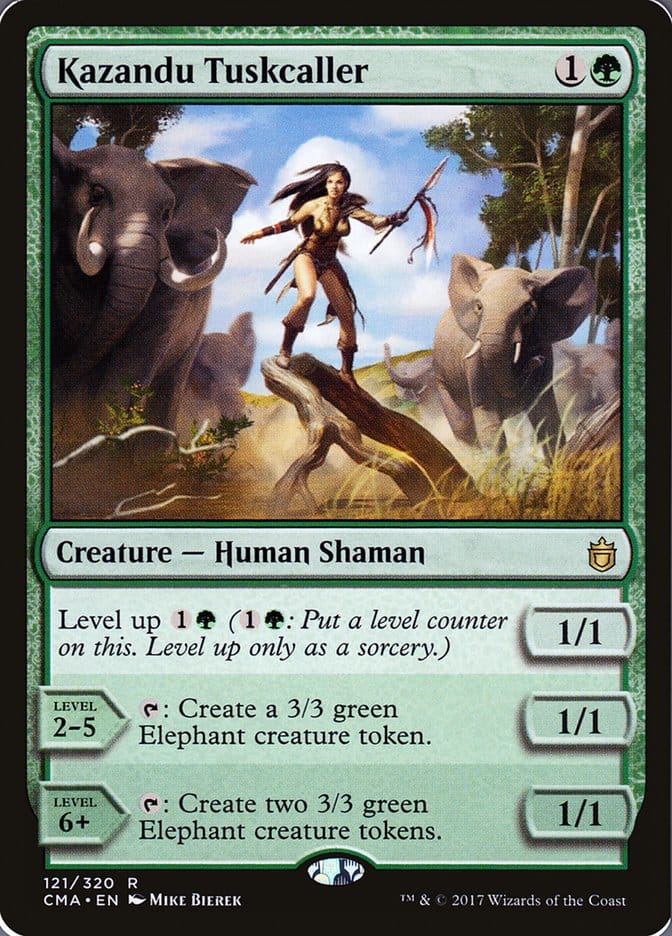 Kazandu Tuskcaller [Commander Anthology] Magic: The Gathering