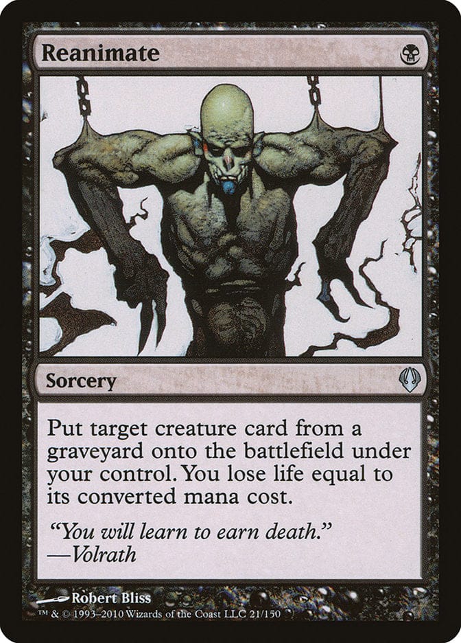 Reanimate [Archenemy] Magic: The Gathering
