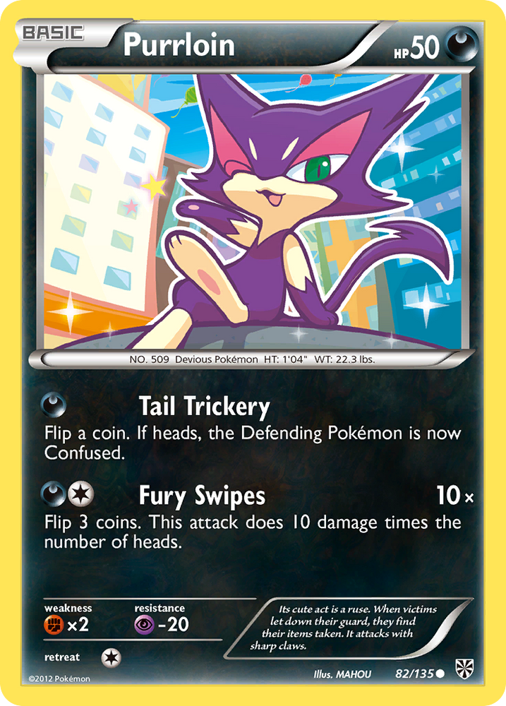 Purrloin (82/135) [Black & White: Plasma Storm] Pokémon