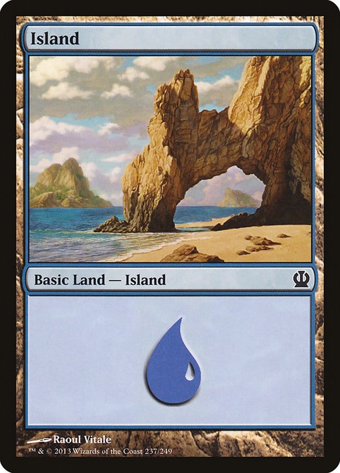 Island (237) [Theros] Magic: The Gathering