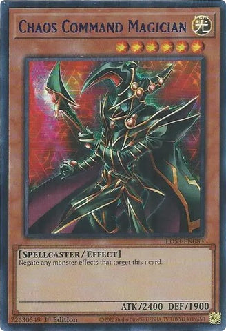 Chaos Command Magician (Blue) [LDS3-EN083] Ultra Rare - Yugioh Cards For Your TCG Needs!
