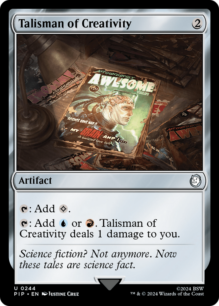 Talisman of Creativity [Fallout] Magic: The Gathering