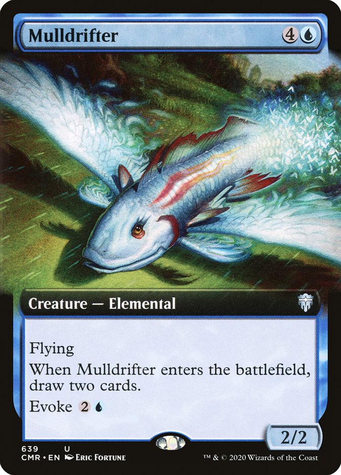 Mulldrifter (Extended Art) [Commander Legends] Magic: The Gathering