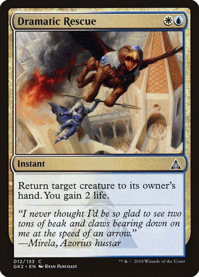 Dramatic Rescue [Ravnica Allegiance Guild Kit] Magic: The Gathering