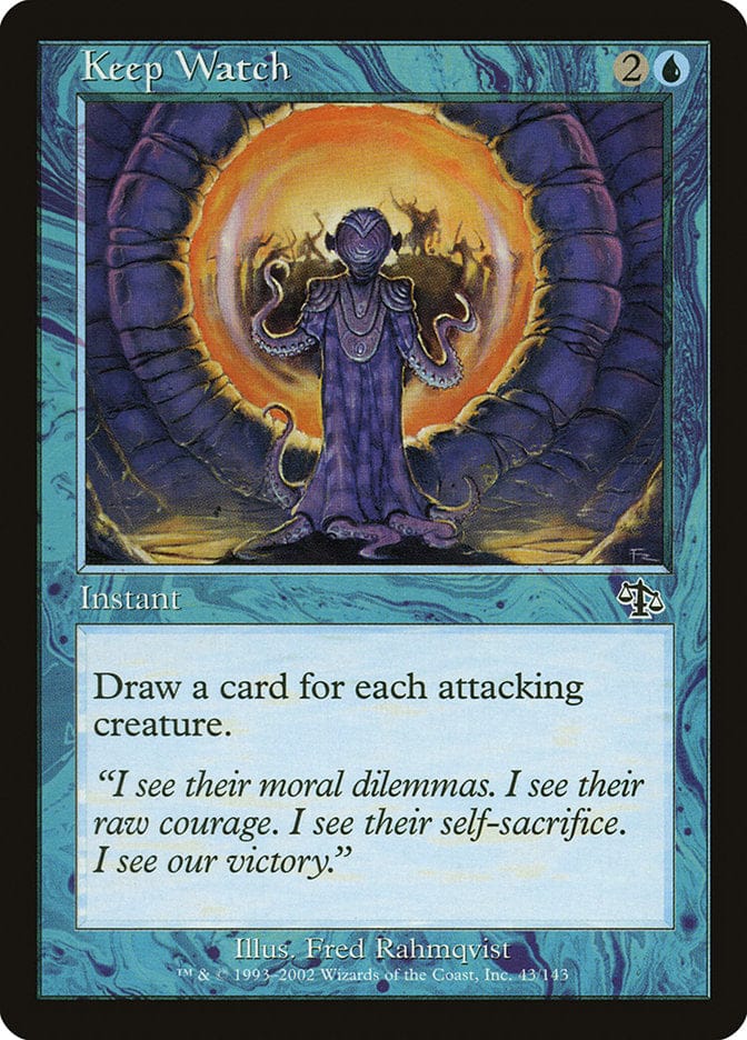 Keep Watch [Judgment] Magic: The Gathering