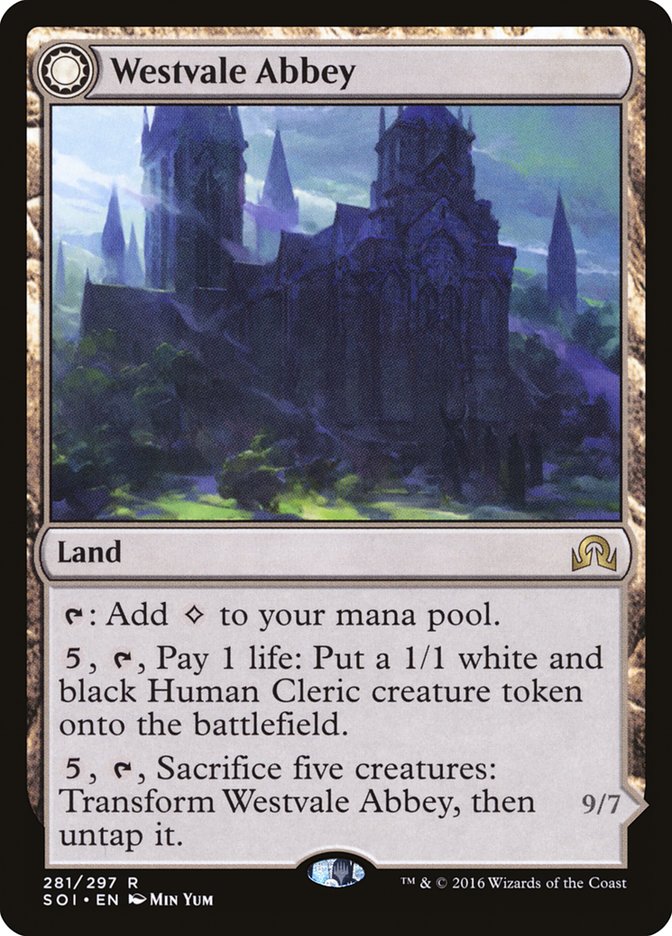 Westvale Abbey // Ormendahl, Profane Prince [Shadows over Innistrad] Magic: The Gathering