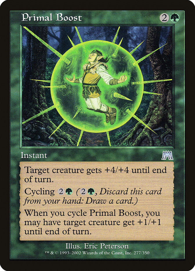 Primal Boost [Onslaught] Magic: The Gathering