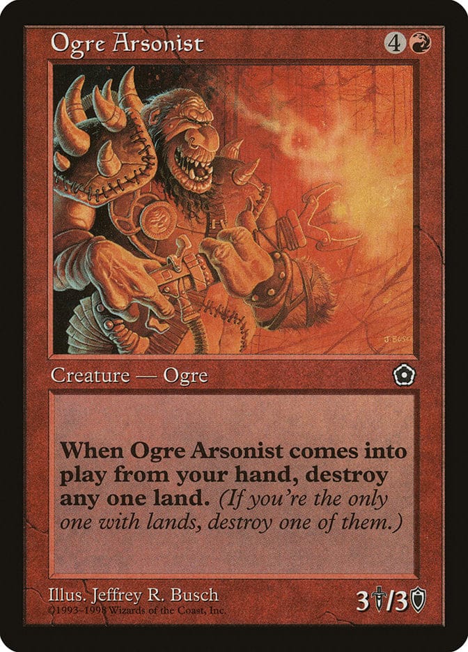 Ogre Arsonist [Portal Second Age] Magic: The Gathering
