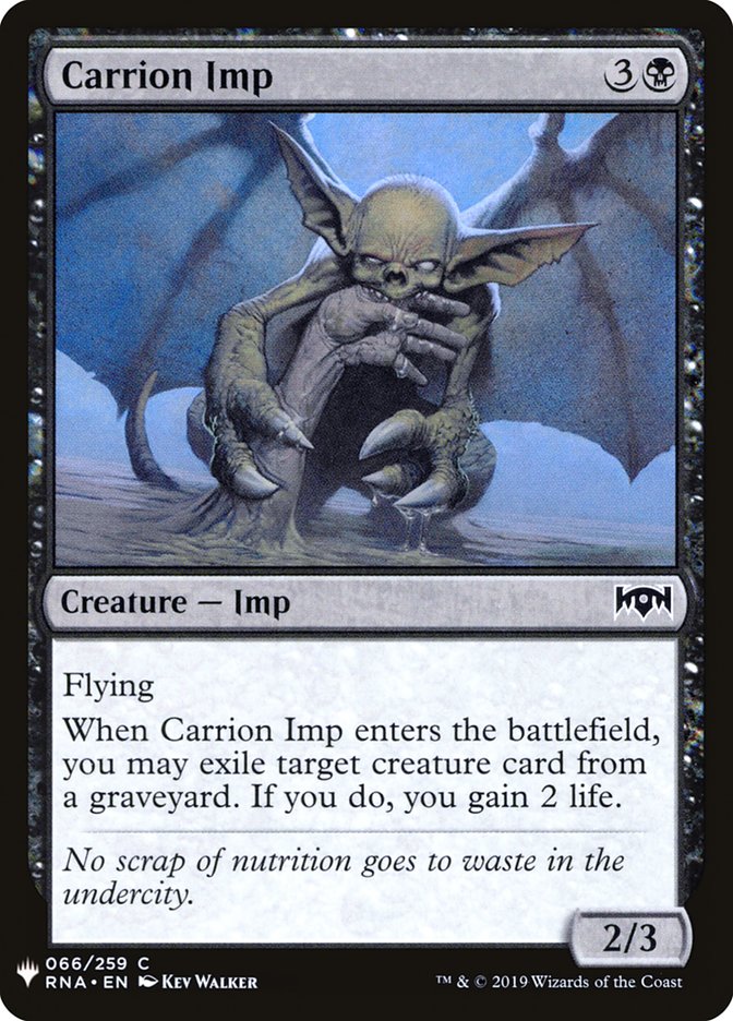 Carrion Imp [Mystery Booster] Magic: The Gathering