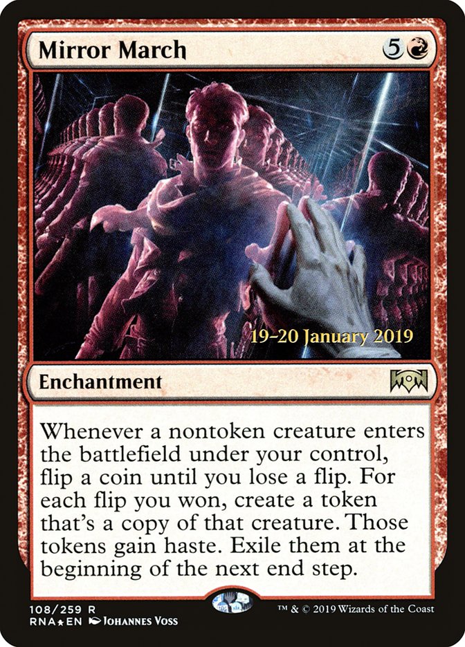 Mirror March [Ravnica Allegiance Prerelease Promos] Magic: The Gathering