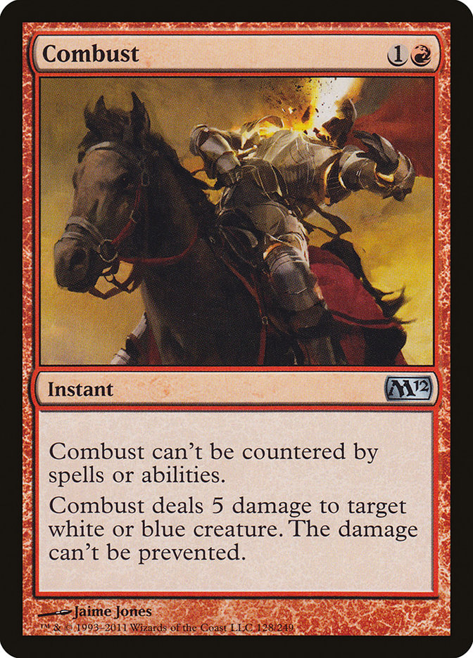 Combust [Magic 2012] Magic: The Gathering