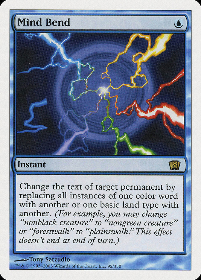 Mind Bend [Eighth Edition] Magic: The Gathering