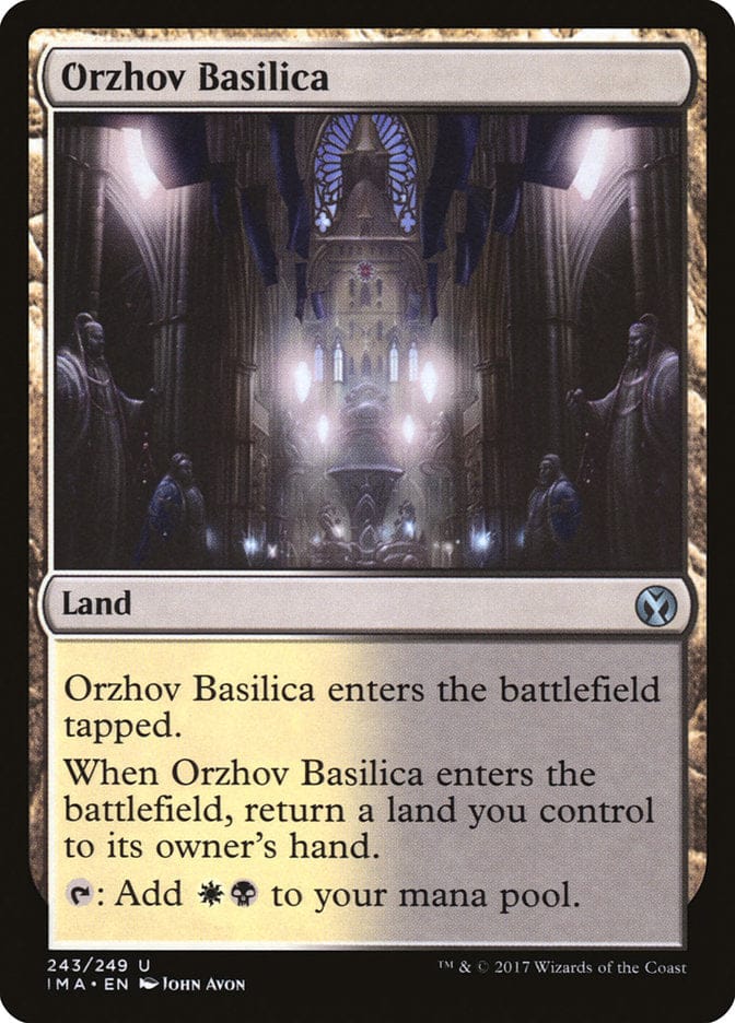 Orzhov Basilica [Iconic Masters] Magic: The Gathering