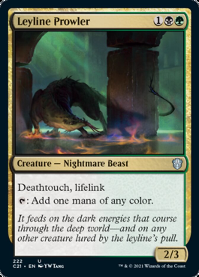 Leyline Prowler [Commander 2021] Magic: The Gathering
