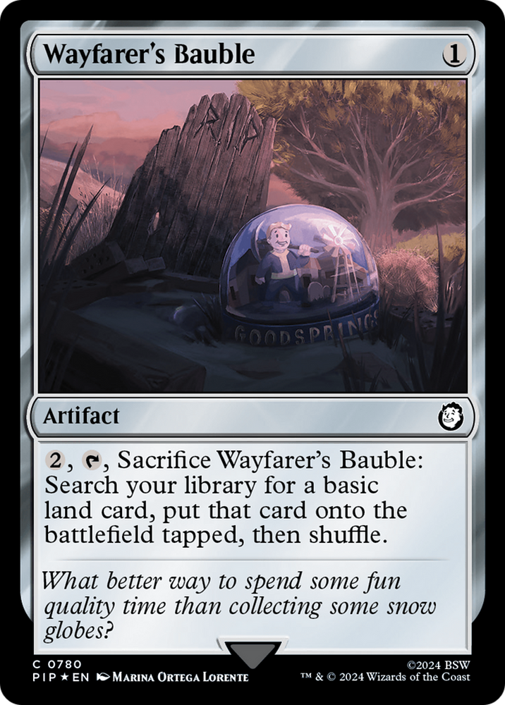 Wayfarer's Bauble (Surge Foil) [Fallout] Magic: The Gathering
