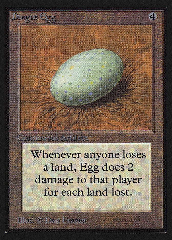 Dingus Egg [International Collectors' Edition] Magic: The Gathering