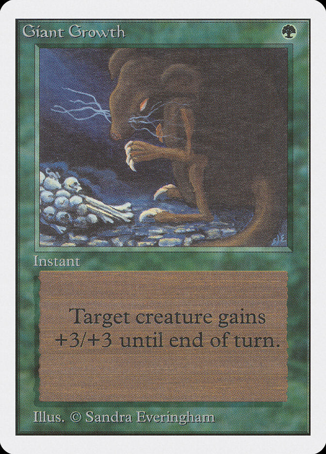 Giant Growth [Unlimited Edition] Magic: The Gathering