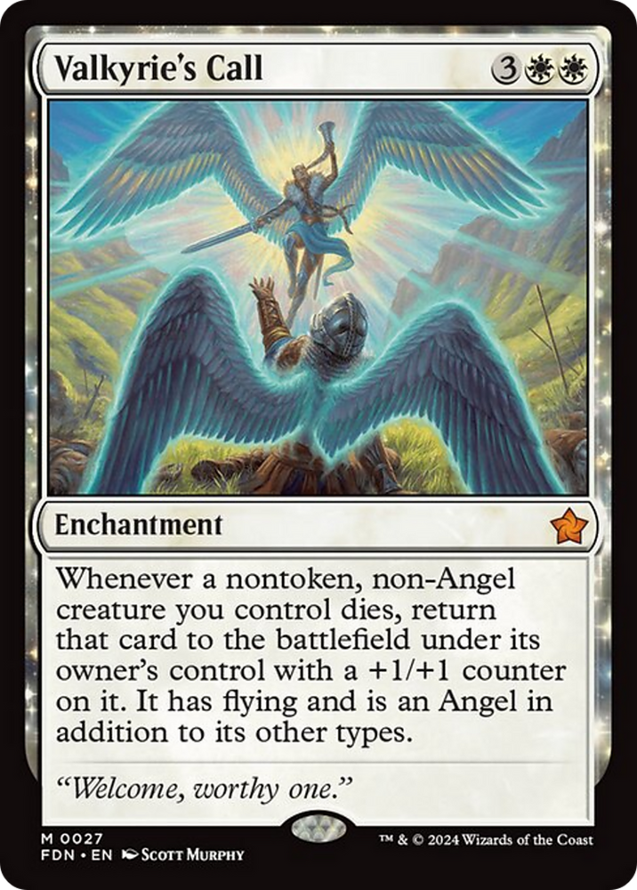 Valkyrie's Call [Foundations] Magic: The Gathering