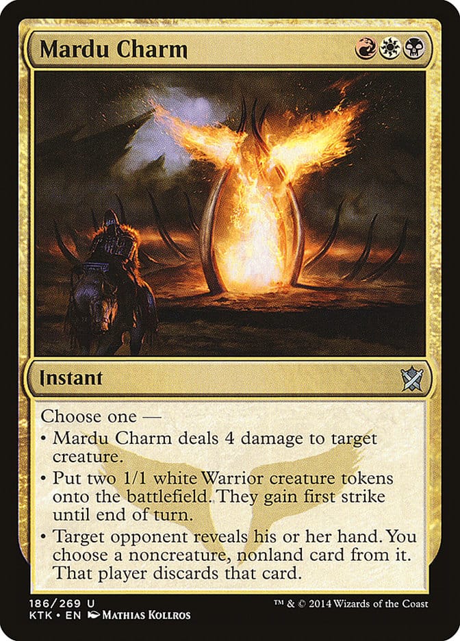 Mardu Charm [Khans of Tarkir] Magic: The Gathering