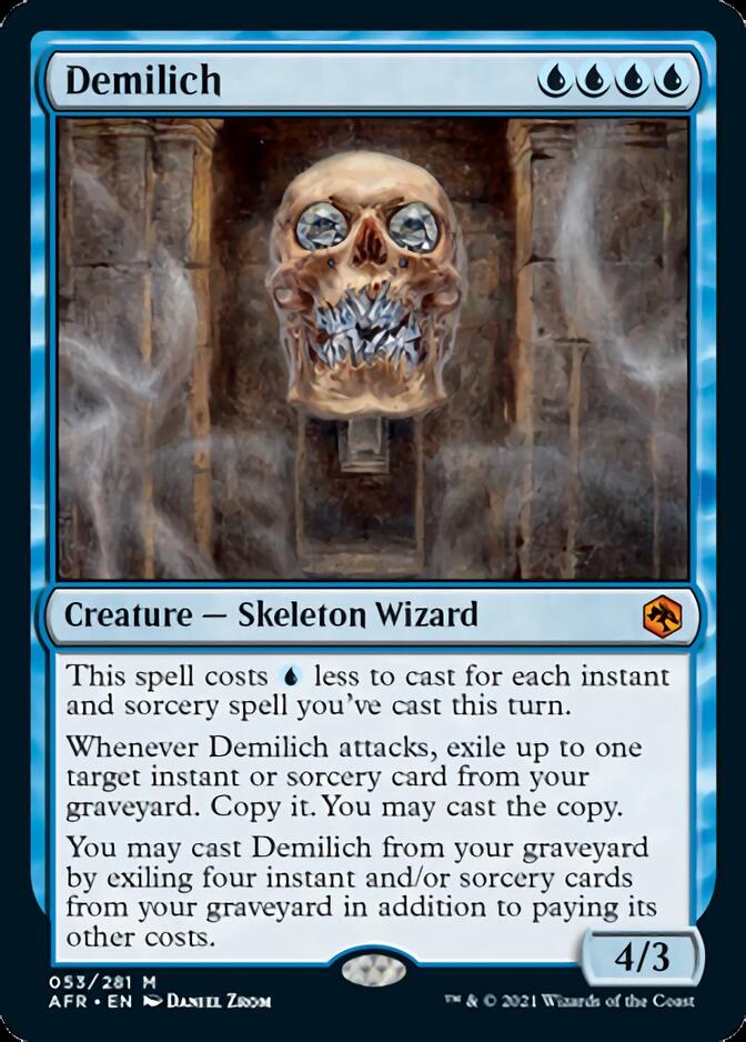 Demilich [Dungeons & Dragons: Adventures in the Forgotten Realms] Magic: The Gathering