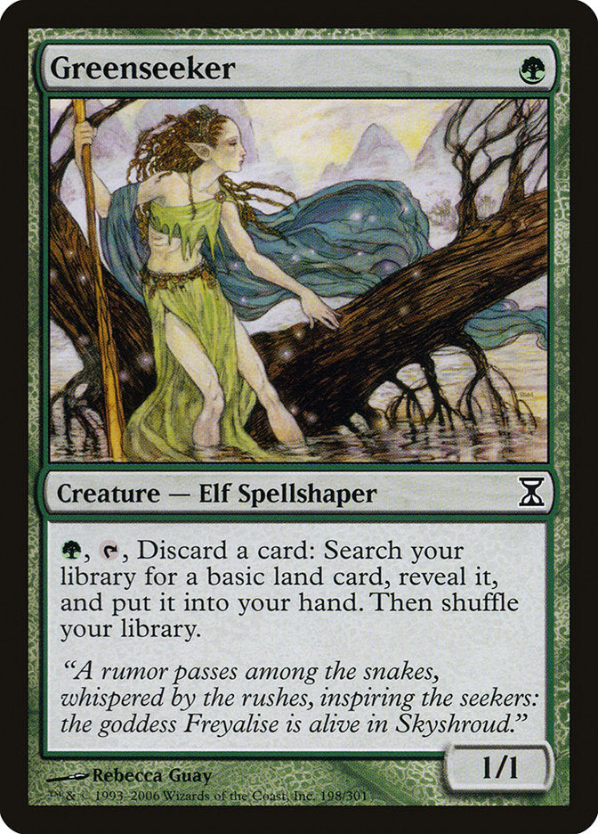 Greenseeker [Time Spiral] Magic: The Gathering