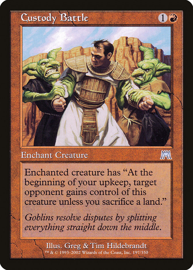 Custody Battle [Onslaught] Magic: The Gathering