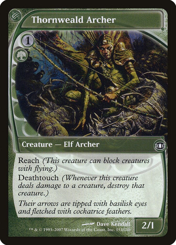 Thornweald Archer [Future Sight] Magic: The Gathering
