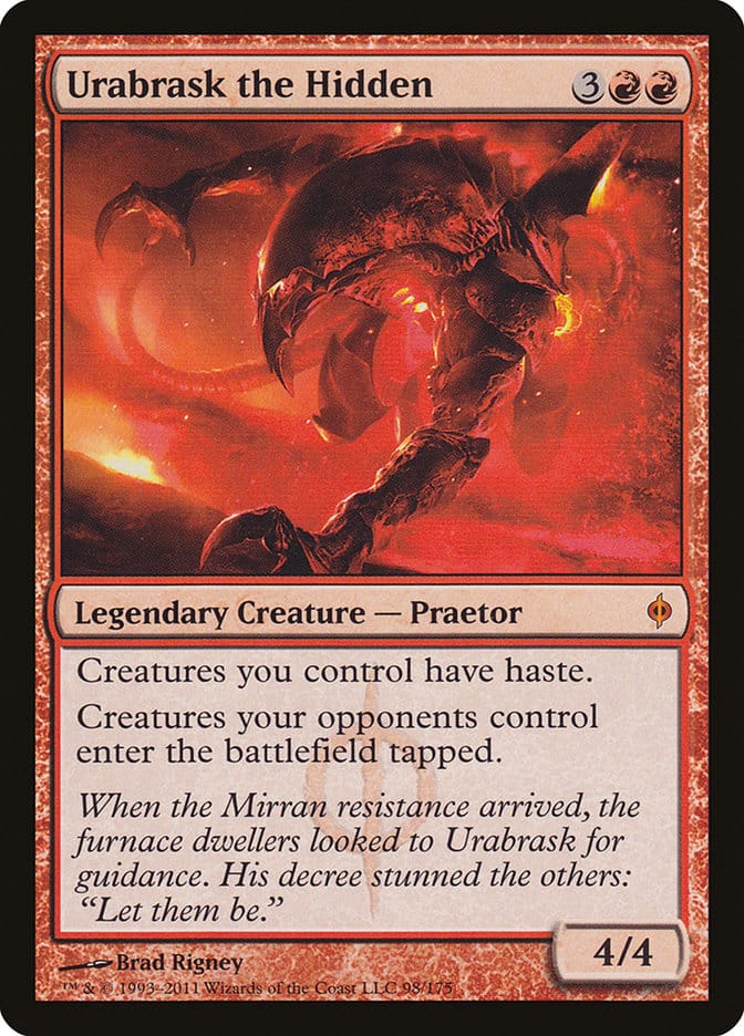 Urabrask the Hidden [New Phyrexia] Magic: The Gathering