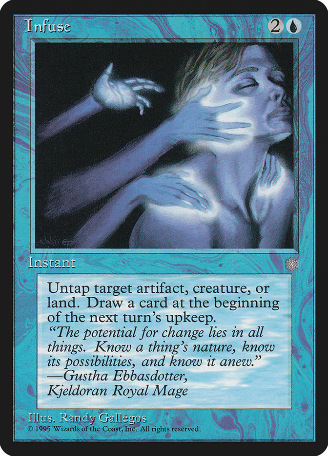Infuse [Ice Age] Magic: The Gathering