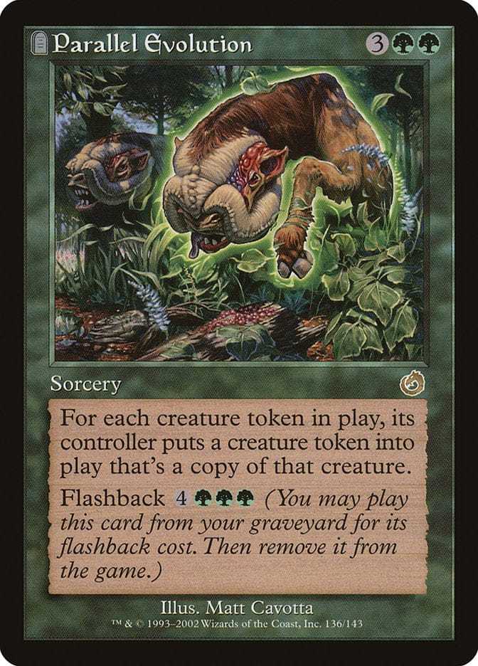 Parallel Evolution [Torment] Magic: The Gathering