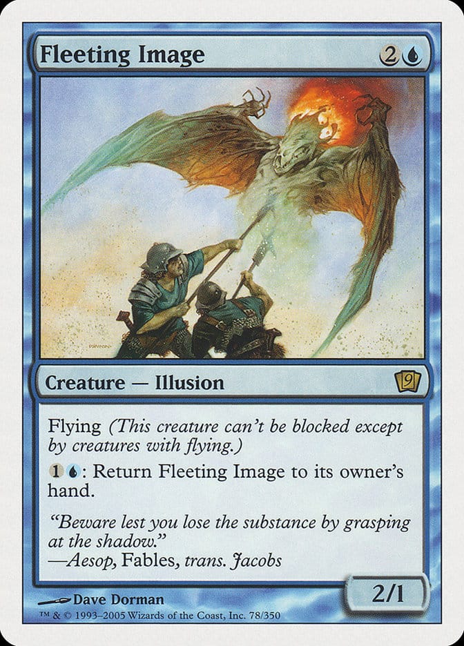 Fleeting Image [Ninth Edition] Magic: The Gathering