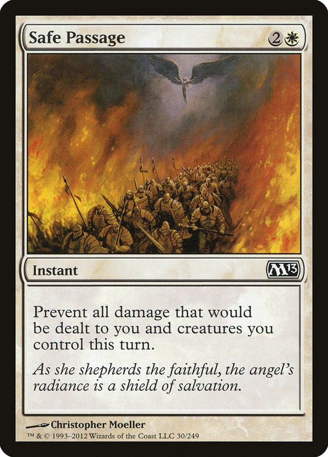 Safe Passage [Magic 2013] Magic: The Gathering