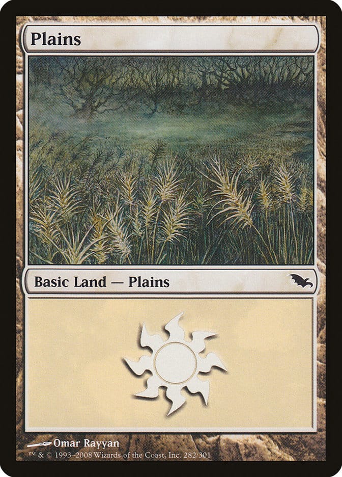Plains (282) [Shadowmoor] Magic: The Gathering