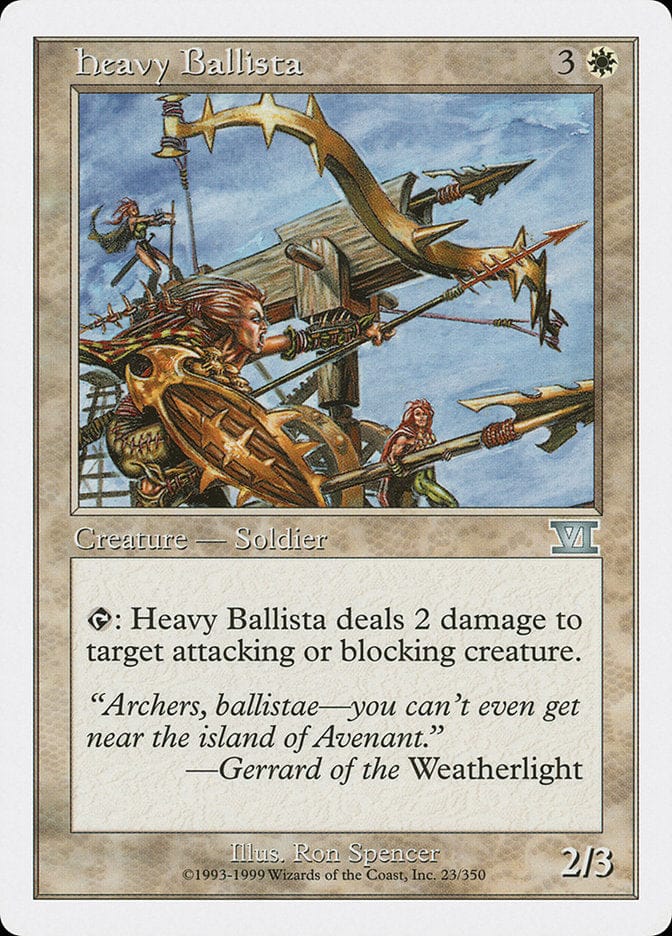 Heavy Ballista [Classic Sixth Edition] Magic: The Gathering
