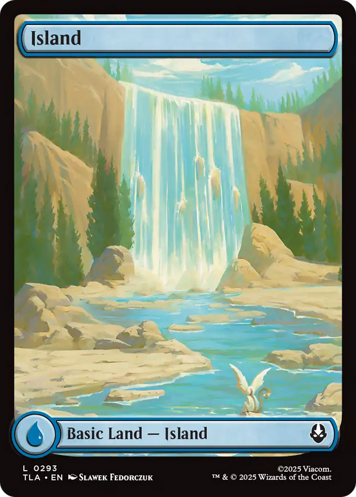 Island (0293) [Avatar: The Last Airbender] Magic: The Gathering
