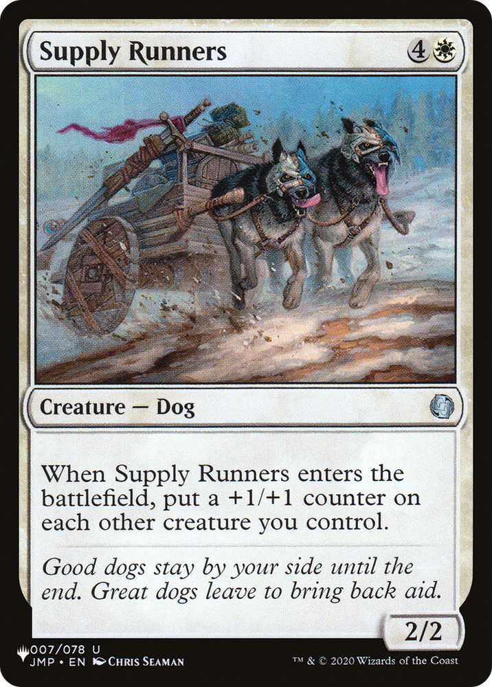 Supply Runners [The List] Magic: The Gathering