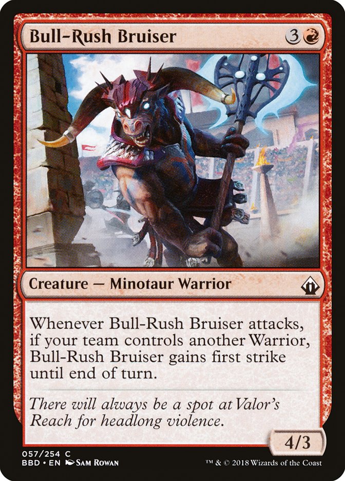 Bull-Rush Bruiser [Battlebond] Magic: The Gathering