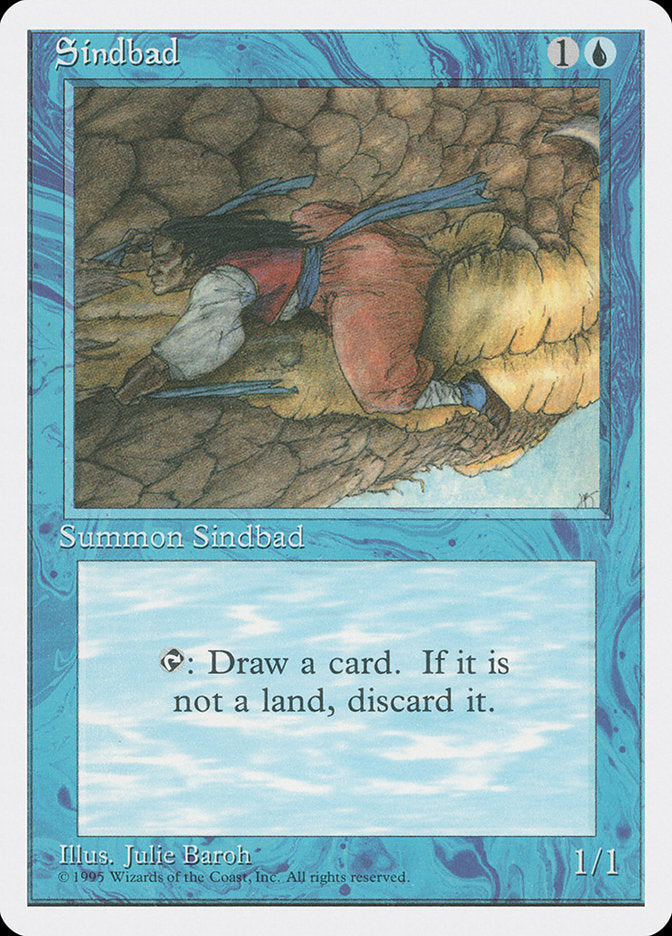 Sindbad [Fourth Edition] Magic: The Gathering