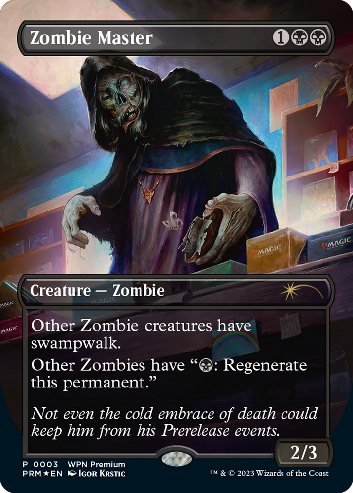 Zombie Master [Wizards Play Network 2024] Magic: The Gathering