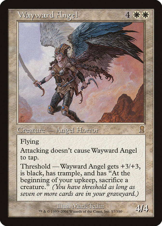 Wayward Angel [Odyssey] Magic: The Gathering