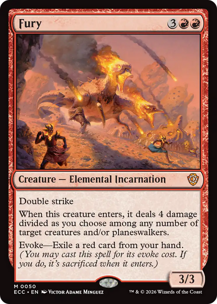 Fury [Lorwyn Eclipsed Commander] Magic: The Gathering