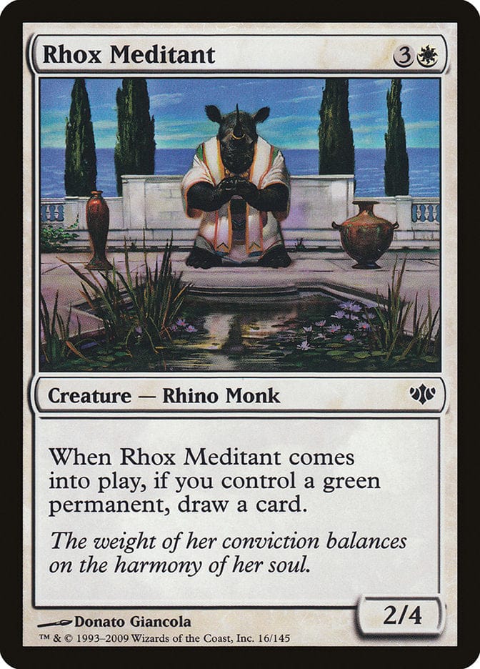 Rhox Meditant [Conflux] Magic: The Gathering