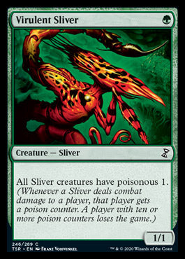 Virulent Sliver [Time Spiral Remastered] Magic: The Gathering