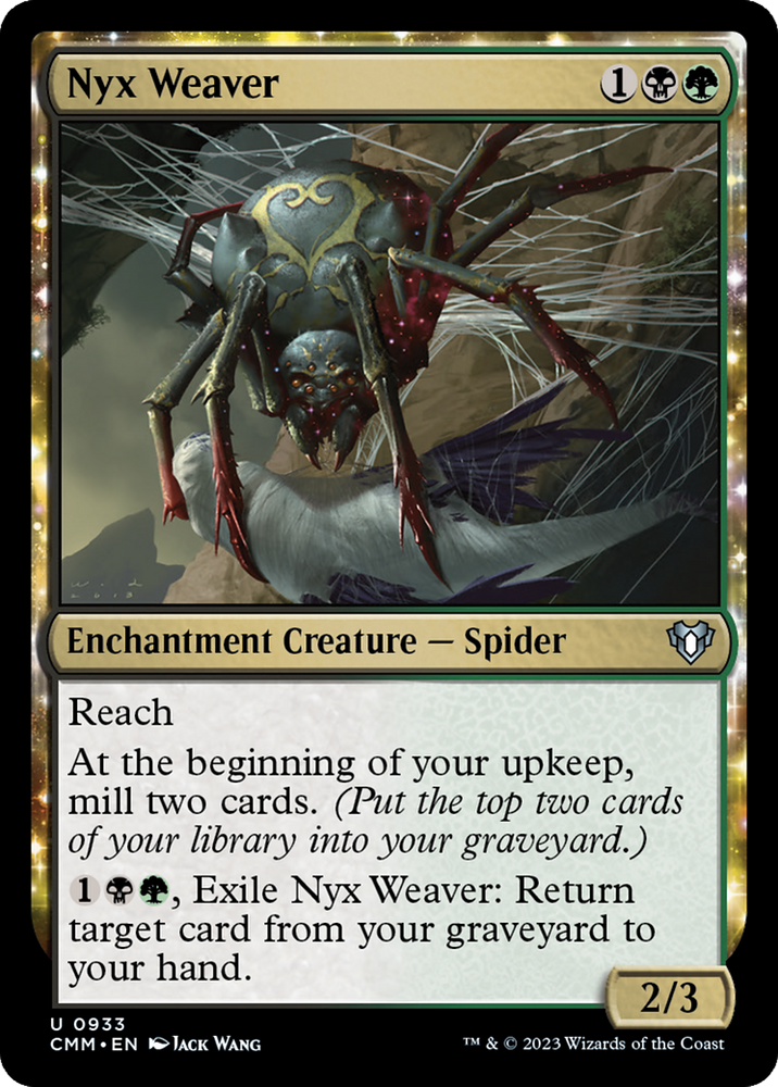 Nyx Weaver [Commander Masters] Magic: The Gathering