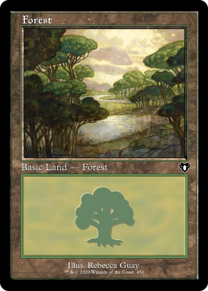 Forest (450) (Retro) [Commander Masters] Magic: The Gathering