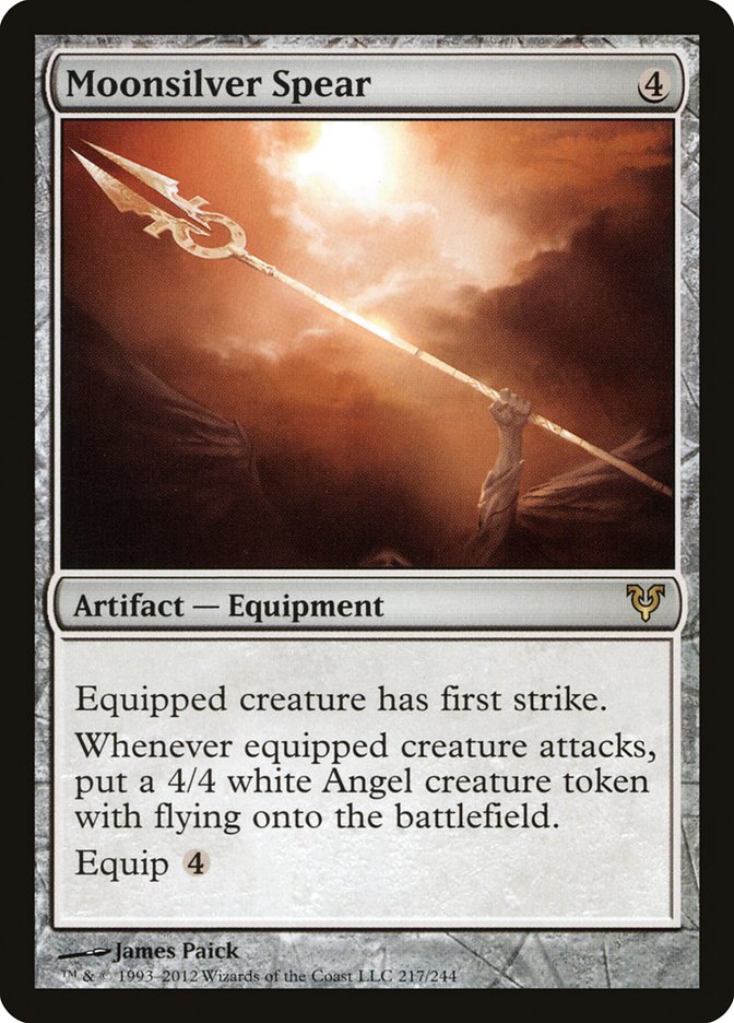 Moonsilver Spear [Avacyn Restored] Magic: The Gathering