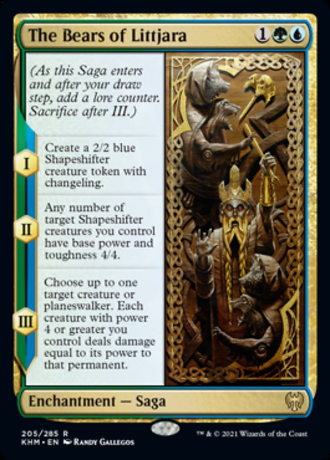 The Bears of Littjara [Kaldheim] Magic: The Gathering