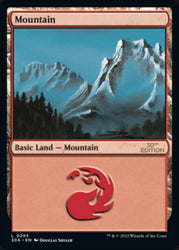 Mountain (293) [30th Anniversary Edition] Magic: The Gathering