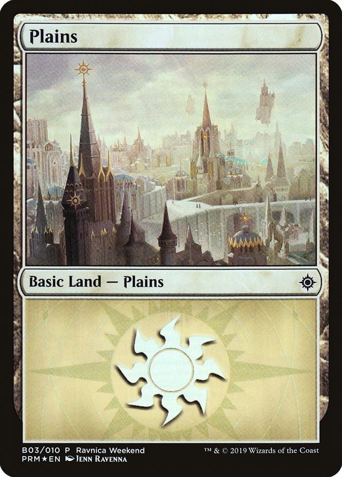 Plains (B03) [Ravnica Allegiance Guild Kit] Magic: The Gathering